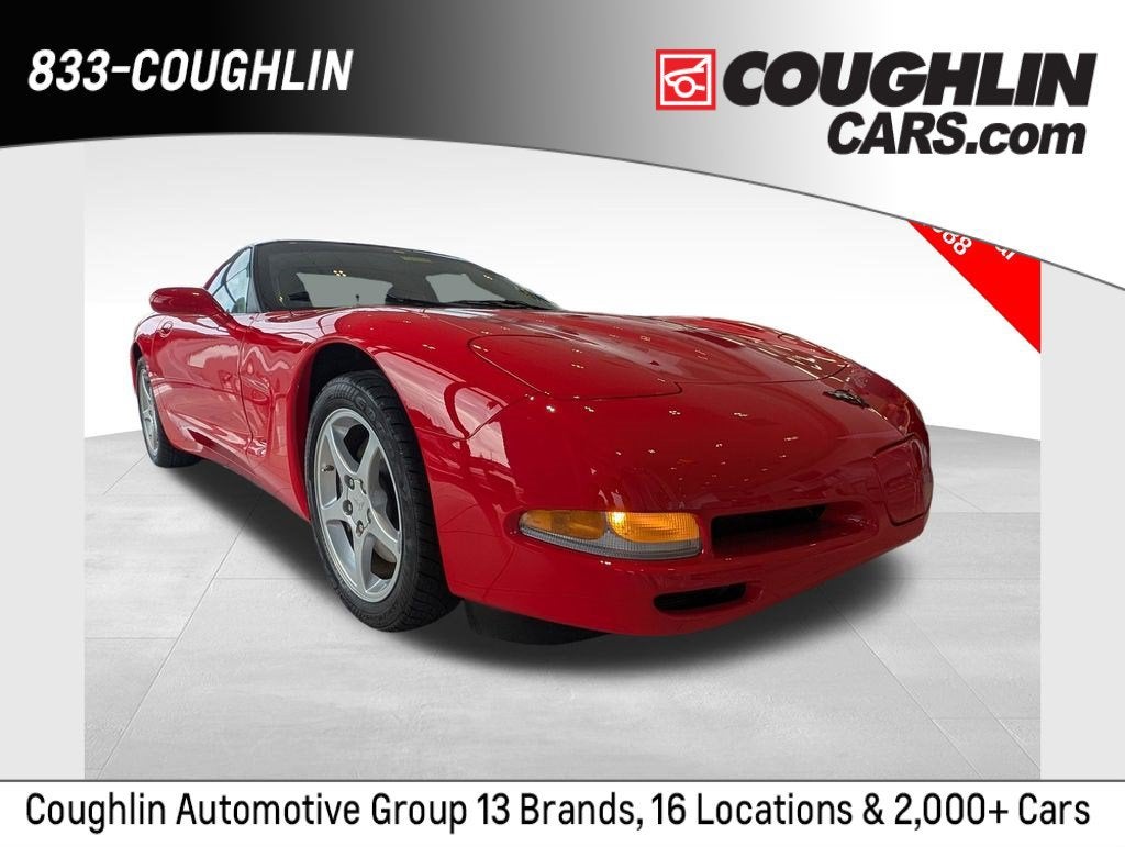 2004 Chevrolet Corvette Base in Torch Red — front three-quarter view