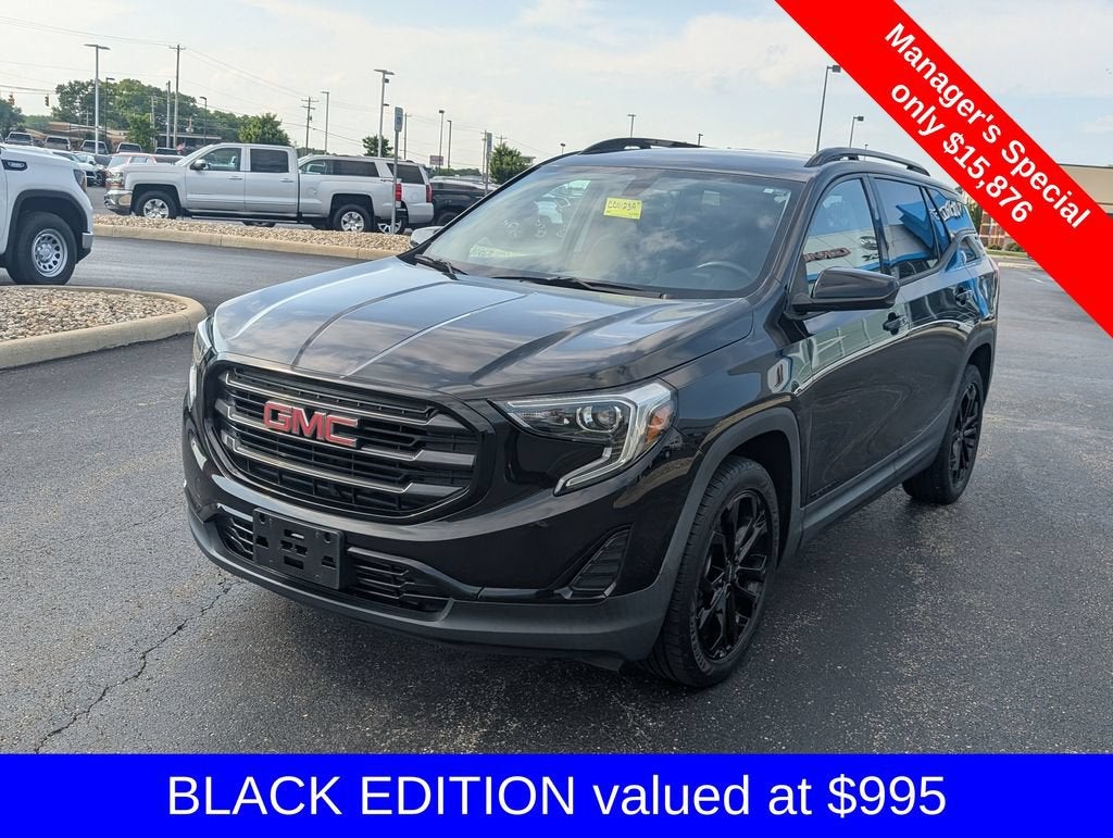 2019 GMC Terrain — interior view